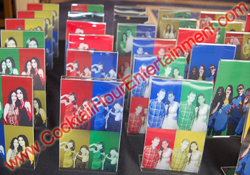 Green Screen Photo Favors Florida Bar Mitzvah Cocktail Hour Entertainment2