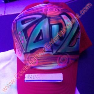 airbrush graffiti hat